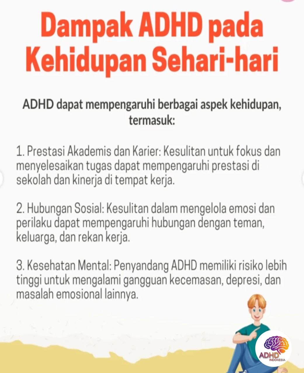 ADHD dan Hubungan Sosial Anak di Lingkungan Sekolah di Kabupaten Banggai Laut