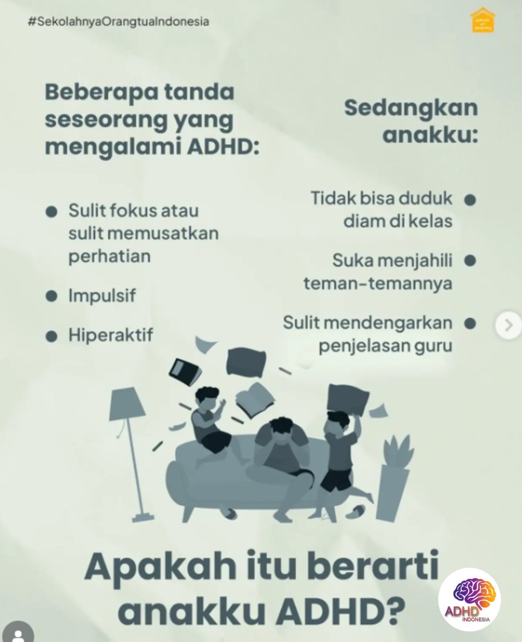 Ciri dan Gejala ADHD pada Anak Usia Dini di Kabupaten Banggai Laut